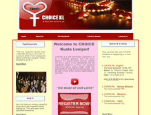 Tablet Screenshot of choicekl.org